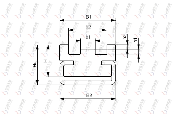 TG-CE CE型單排鏈條導軌